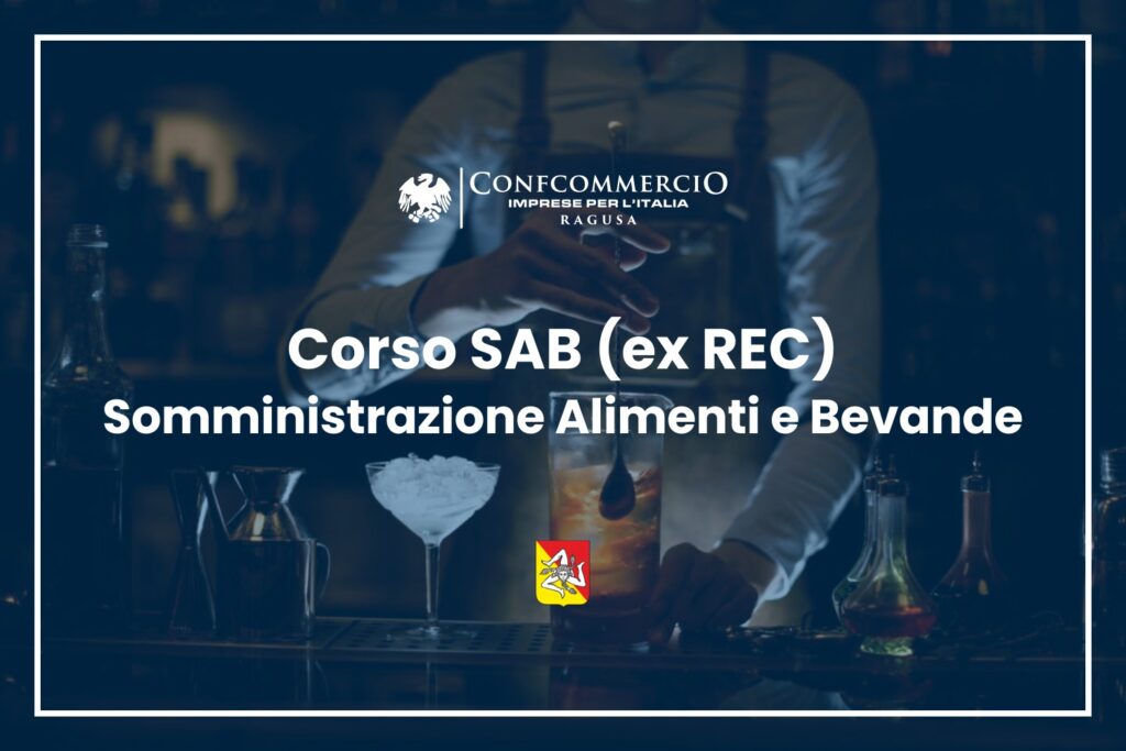 Corso SAB (ex REC) – Somministrazione Alimenti e Bevande